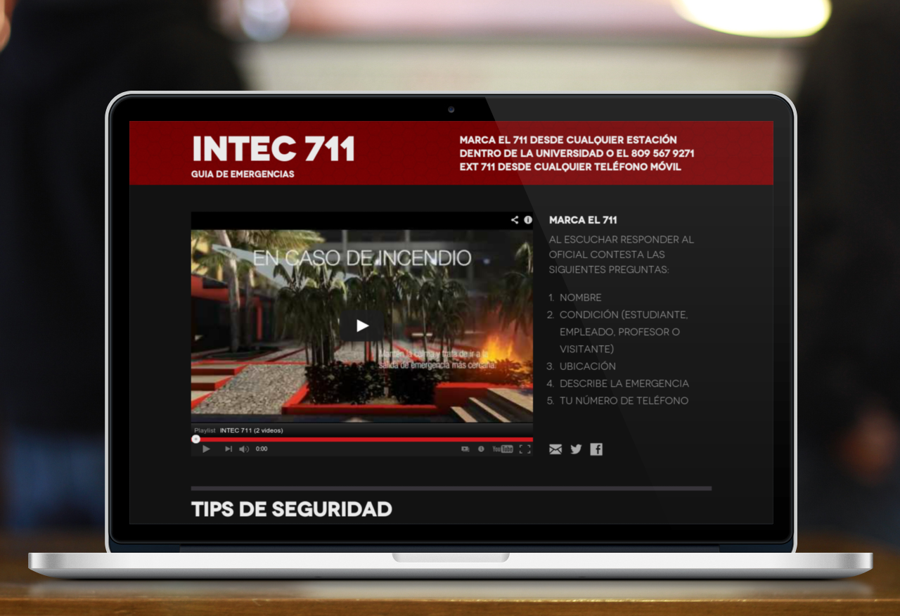 ?p=image&amp;src=%7B%22file%22%3A%22images%2Fprensa%2FINTEC711.jpg Instituto Tecnol&oacute;gico de Santo Domingo - INTEC 711: &iquest;c&oacute;mo responder ante emergencias?