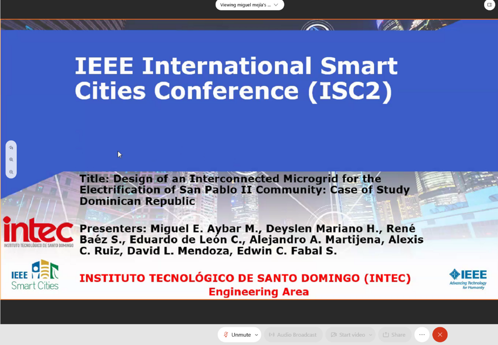 ?p=image&amp;src=%7B%22file%22%3A%22images%2Fnews%2FMiguel+Aybar1 Instituto Tecnol&oacute;gico de Santo Domingo - Docentes y estudiantes del INTEC participan en conferencia internacional sobre Smart Cities 