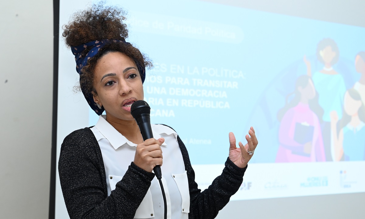 Rocio%20Peralta%20de%20Cipaf Instituto Tecnológico de Santo Domingo - Pese a esfuerzos persiste la desigualdad de género en RD