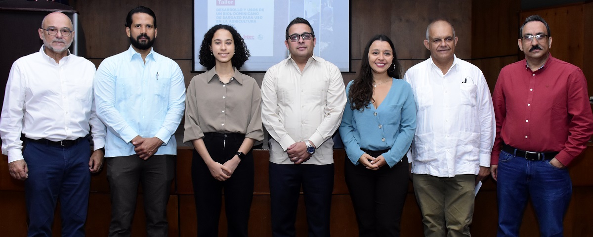 Desarrollan%20biofertilizante%20de%20sargazo Instituto Tecnológico de Santo Domingo - INTEC, la FAO y Banelino, presentan resultados preliminares de biofertilizante líquido de sargazo para uso en Agricultura 