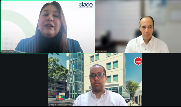 Proyecto%20ETRELA%20webinar%20con%20OLADE-32ca9d1b image Proyecto%20ETRELA%20webinar%20con%20OLADE-32ca9d1b Instituto Tecnológico de Santo Domingo - INTEC impulsa ciclo de seminarios sobre transición energética en el marco del proyecto ETRELA y OLADE