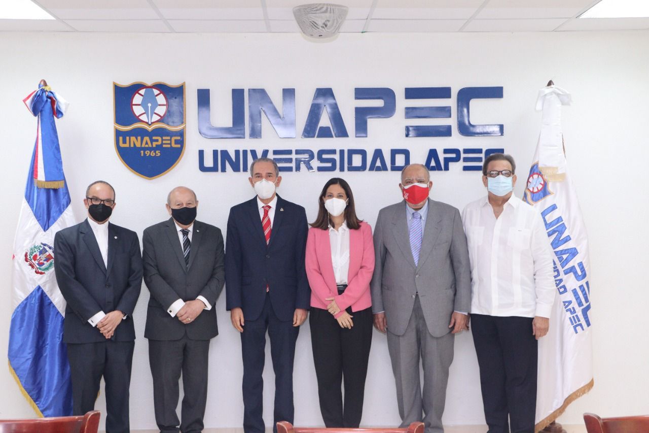 Reunin%20rectores%20universitarios%20y%20Ministro%20Meescyt-4ac35d78 Instituto Tecnológico de Santo Domingo - Rectors of INTEC, PUCMM, UNPHU, UNAPEC and UNIBE hold a meeting with the Minister of Higher Education